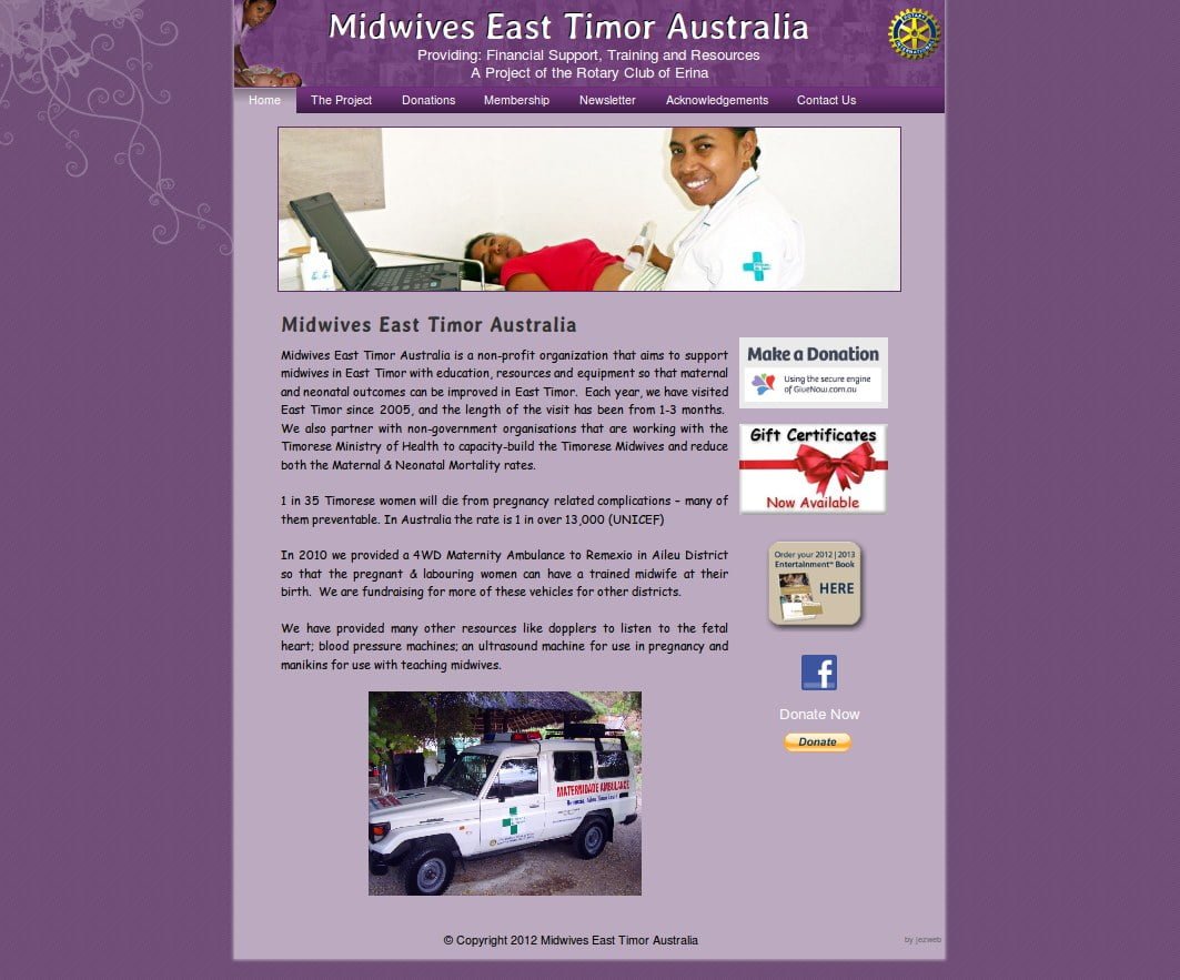 Midwives east timor australia