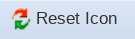 Reset icon button